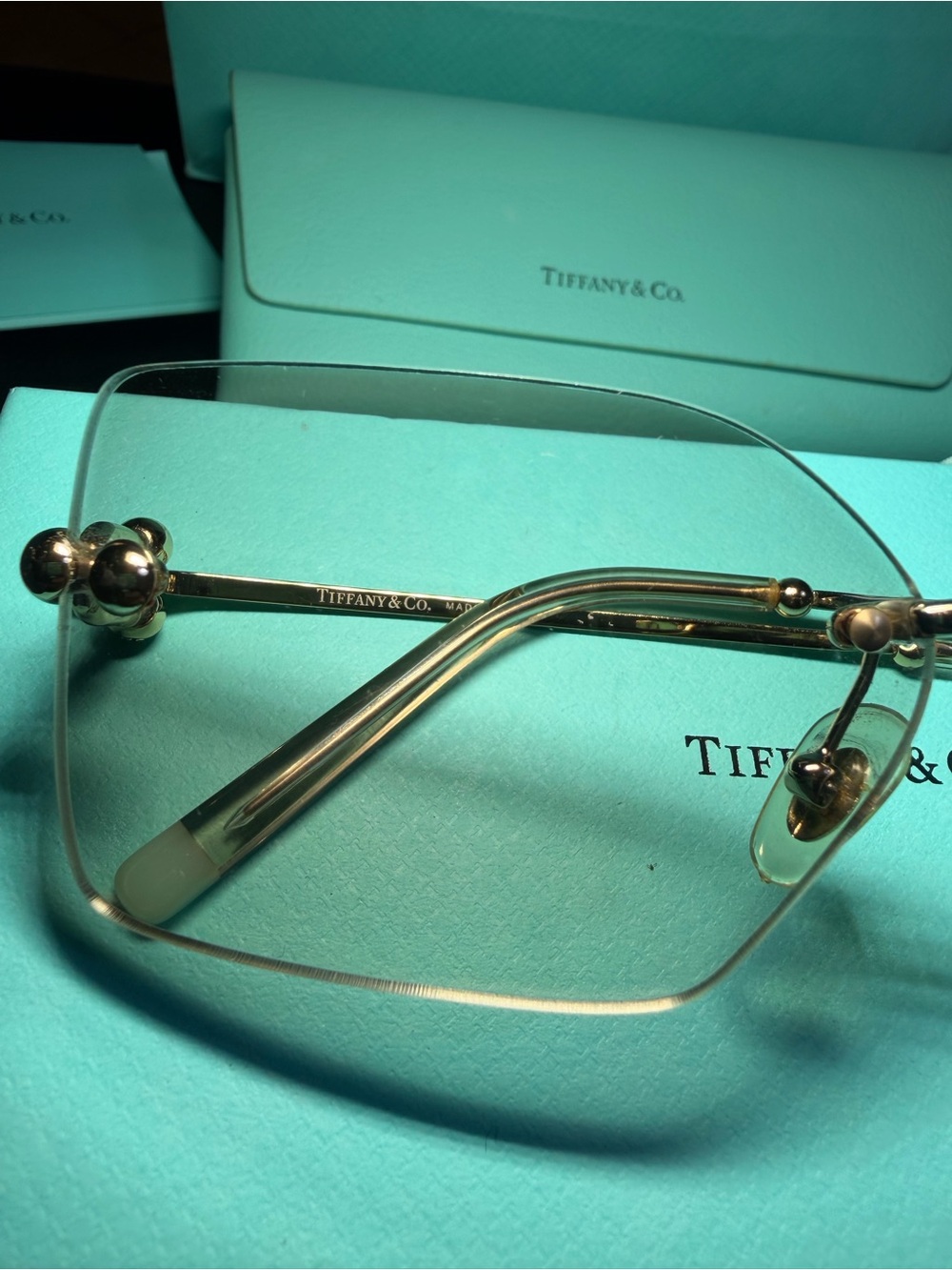 Tiffany & Co Sunglasses Women TF 3088 6178/11 59-14 140 1N Box Case Papers - Picture 6 of 16